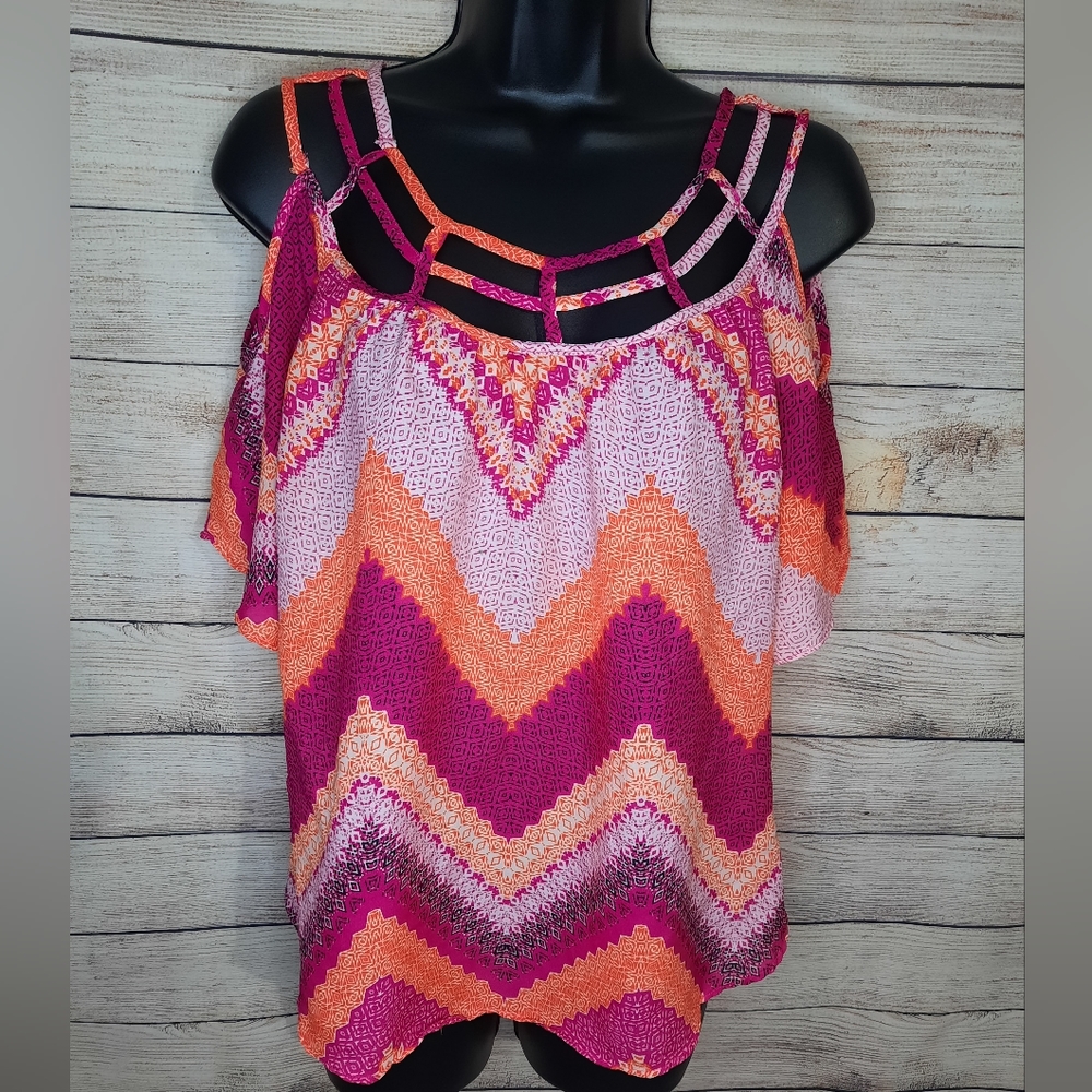 HeartSoul chevron blouse